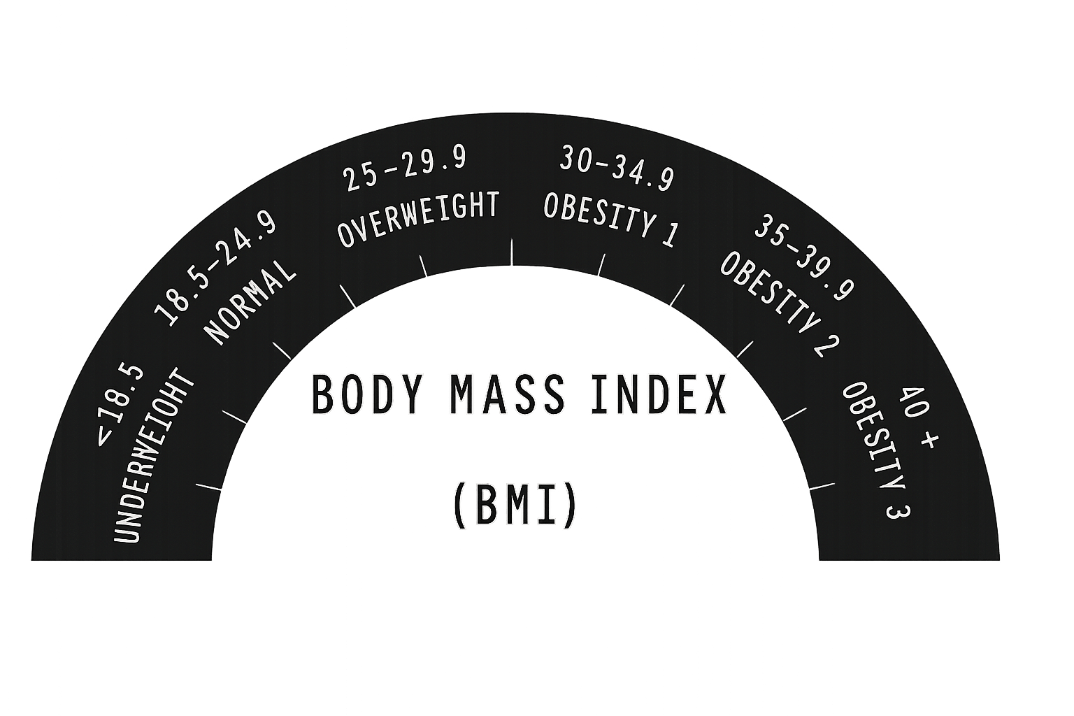 BMI Mass Index Chart